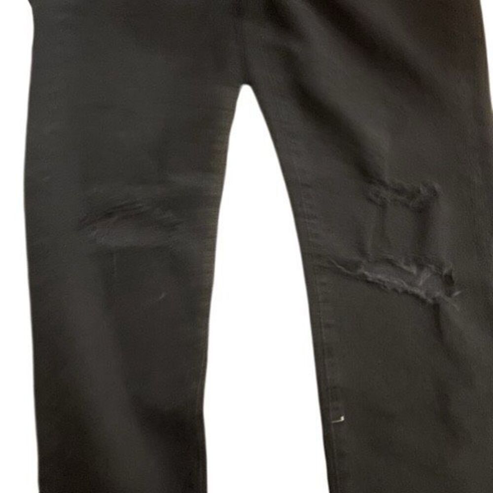 We The Free size 27 distressed black straight leg jeans - Picture 5 of 7